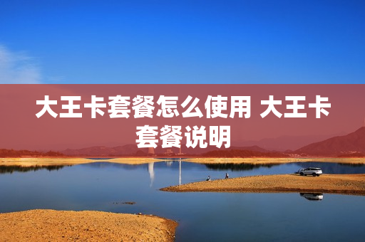 大王卡套餐怎么使用 大王卡套餐说明