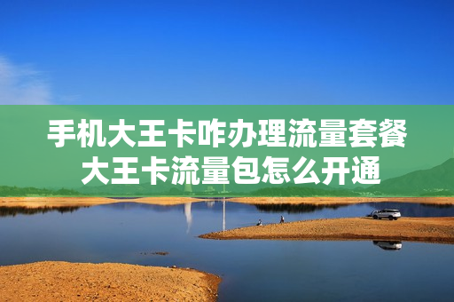 手机大王卡咋办理流量套餐 大王卡流量包怎么开通