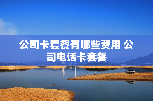 公司卡套餐有哪些费用 公司电话卡套餐