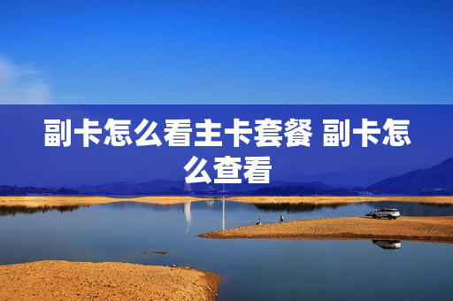副卡怎么看主卡套餐 副卡怎么查看