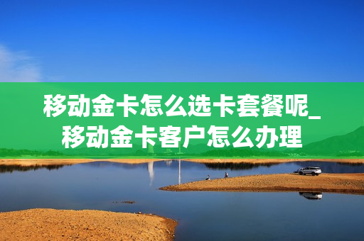 移动金卡怎么选卡套餐呢_移动金卡客户怎么办理