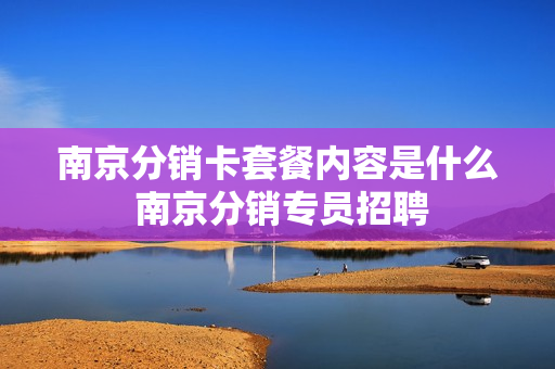 南京分销卡套餐内容是什么 南京分销专员招聘