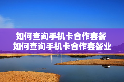 如何查询手机卡合作套餐 如何查询手机卡合作套餐业务
