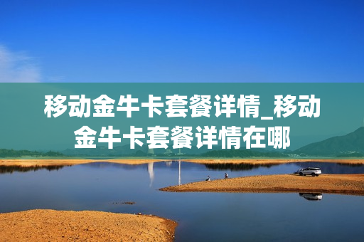 移动金牛卡套餐详情_移动金牛卡套餐详情在哪