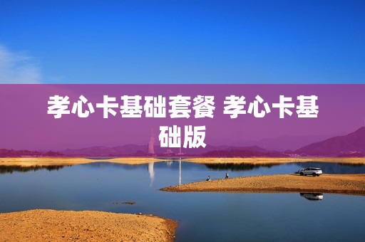 孝心卡基础套餐 孝心卡基础版