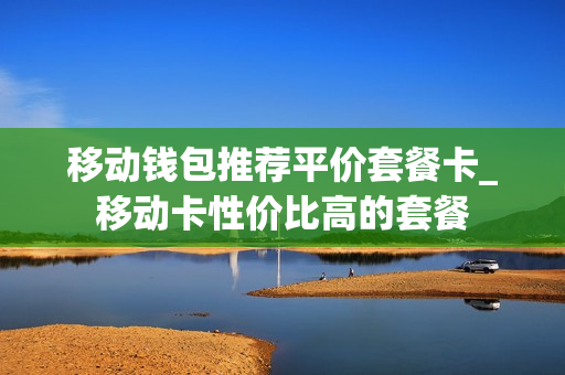 移动钱包推荐平价套餐卡_移动卡性价比高的套餐