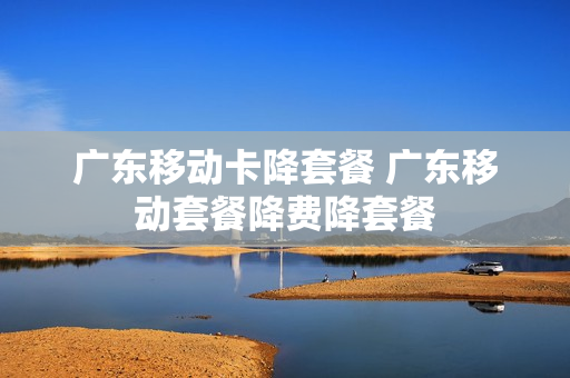 广东移动卡降套餐 广东移动套餐降费降套餐