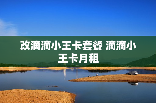 改滴滴小王卡套餐 滴滴小王卡月租