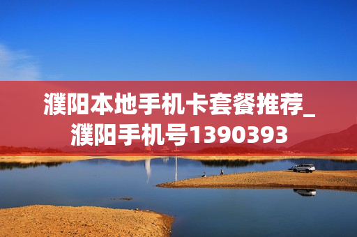 濮阳本地手机卡套餐推荐_濮阳手机号1390393