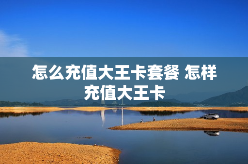 怎么充值大王卡套餐 怎样充值大王卡