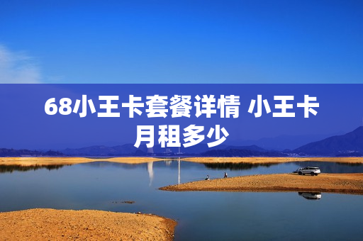 68小王卡套餐详情 小王卡月租多少
