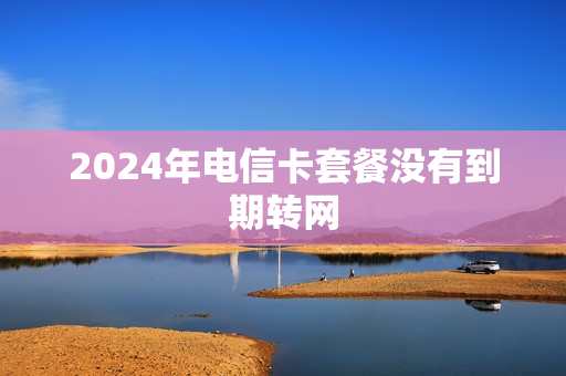 2024年电信卡套餐没有到期转网