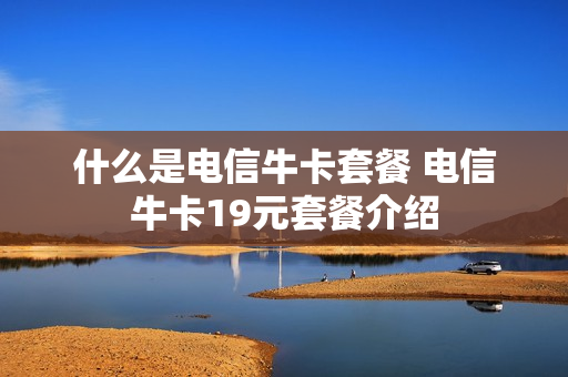 什么是电信牛卡套餐 电信牛卡19元套餐介绍