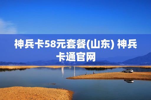 神兵卡58元套餐(山东) 神兵卡通官网