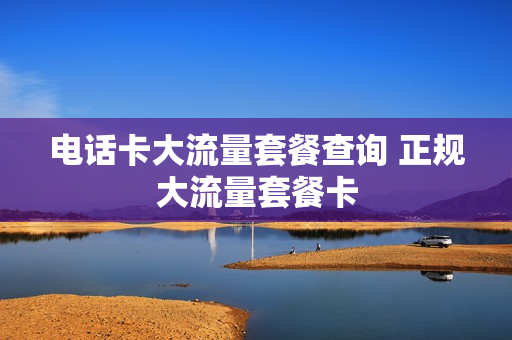 电话卡大流量套餐查询 正规大流量套餐卡