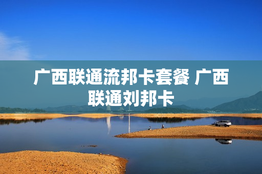 广西联通流邦卡套餐 广西联通刘邦卡