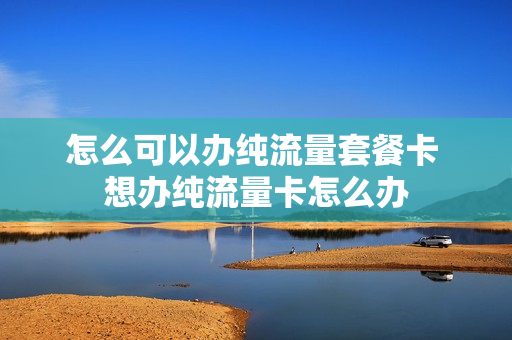 怎么可以办纯流量套餐卡 想办纯流量卡怎么办