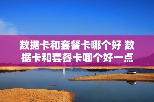 数据卡和套餐卡哪个好 数据卡和套餐卡哪个好一点