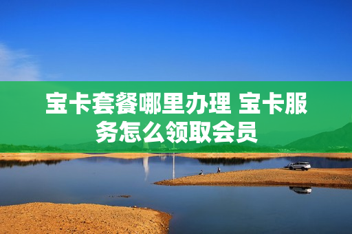 宝卡套餐哪里办理 宝卡服务怎么领取会员