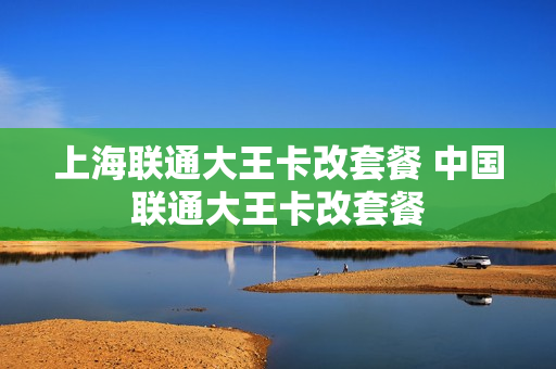 上海联通大王卡改套餐 中国联通大王卡改套餐