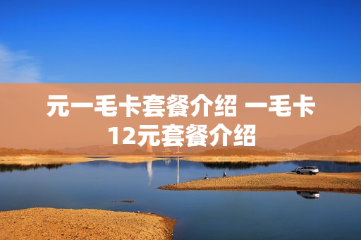 元一毛卡套餐介绍 一毛卡12元套餐介绍