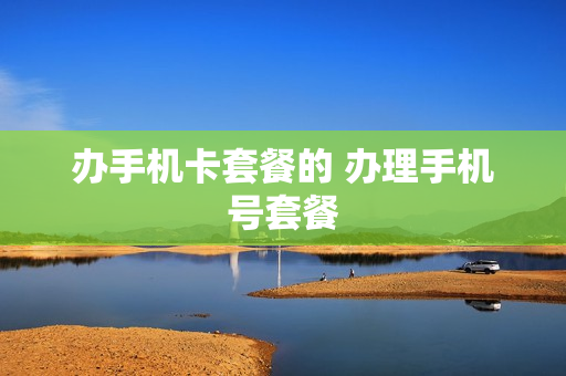 办手机卡套餐的 办理手机号套餐