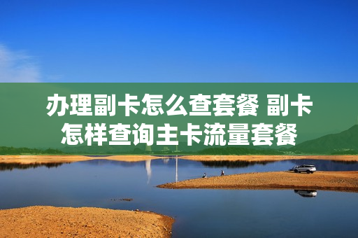 办理副卡怎么查套餐 副卡怎样查询主卡流量套餐