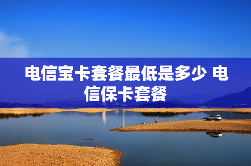 电信宝卡套餐最低是多少 电信保卡套餐