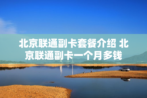 北京联通副卡套餐介绍 北京联通副卡一个月多钱