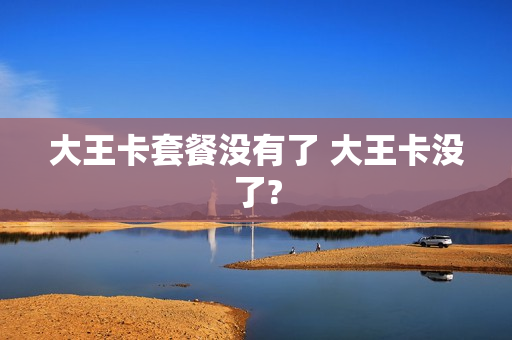 大王卡套餐没有了 大王卡没了?