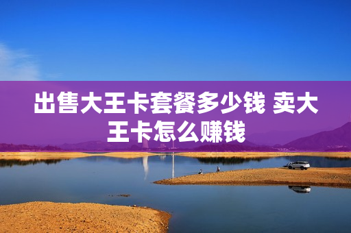 出售大王卡套餐多少钱 卖大王卡怎么赚钱