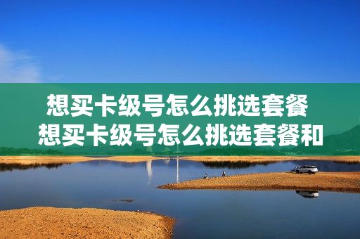 想买卡级号怎么挑选套餐 想买卡级号怎么挑选套餐和流量