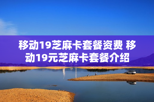 移动19芝麻卡套餐资费 移动19元芝麻卡套餐介绍