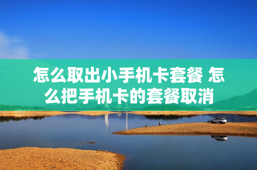 怎么取出小手机卡套餐 怎么把手机卡的套餐取消