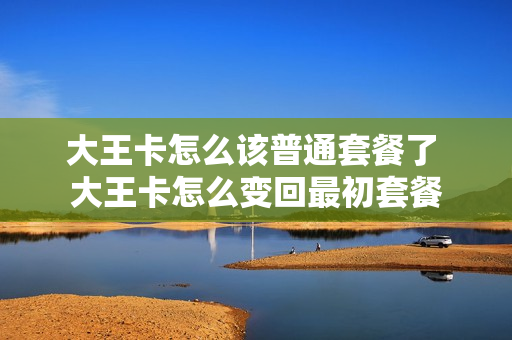 大王卡怎么该普通套餐了 大王卡怎么变回最初套餐