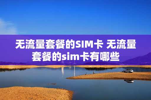 无流量套餐的SIM卡 无流量套餐的sim卡有哪些