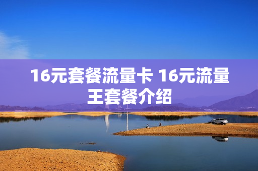 16元套餐流量卡 16元流量王套餐介绍