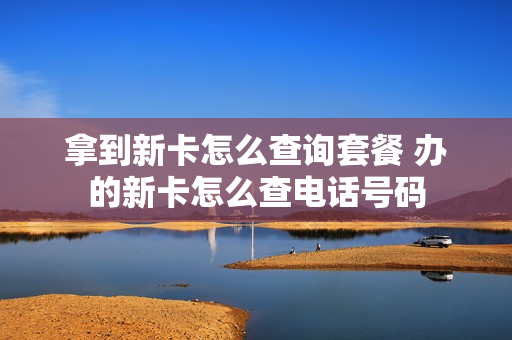 拿到新卡怎么查询套餐 办的新卡怎么查电话号码
