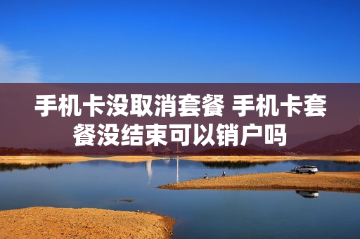 手机卡没取消套餐 手机卡套餐没结束可以销户吗