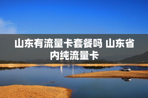 山东有流量卡套餐吗 山东省内纯流量卡