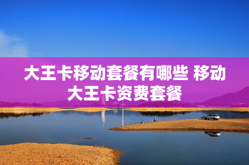 大王卡移动套餐有哪些 移动大王卡资费套餐