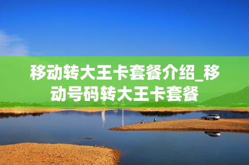 移动转大王卡套餐介绍_移动号码转大王卡套餐
