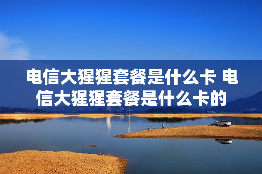 电信大猩猩套餐是什么卡 电信大猩猩套餐是什么卡的