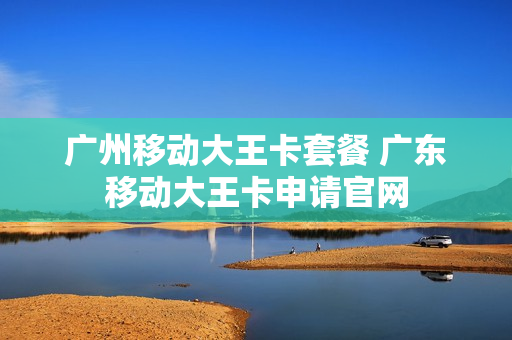广州移动大王卡套餐 广东移动大王卡申请官网