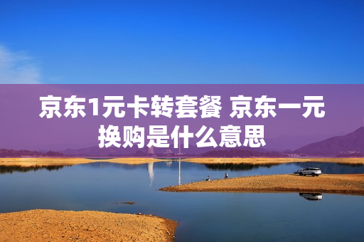 京东1元卡转套餐 京东一元换购是什么意思