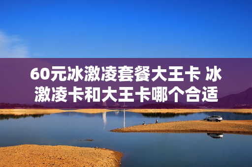 60元冰激凌套餐大王卡 冰激凌卡和大王卡哪个合适