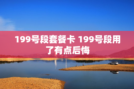 199号段套餐卡 199号段用了有点后悔