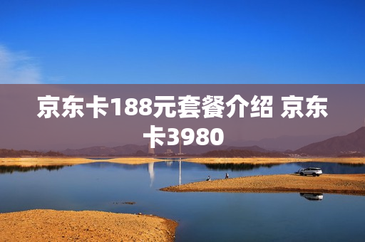 京东卡188元套餐介绍 京东卡3980