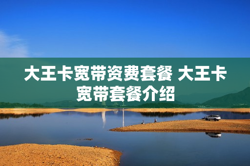大王卡宽带资费套餐 大王卡宽带套餐介绍