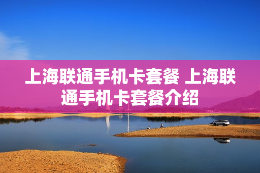上海联通手机卡套餐 上海联通手机卡套餐介绍